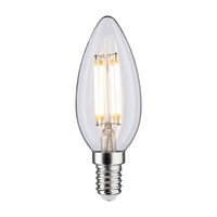 Paulmann Led Filament Leuchtmittel Kerze 4,5W = 40W E14 Klar Warmweiß 2700K
