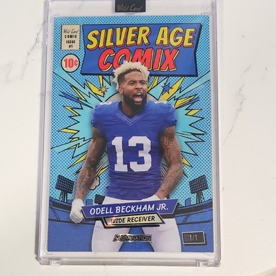 Wild Card Silver Age Comix Odell Beckham Jr Football 2026 1/1 JSACBL1-OB