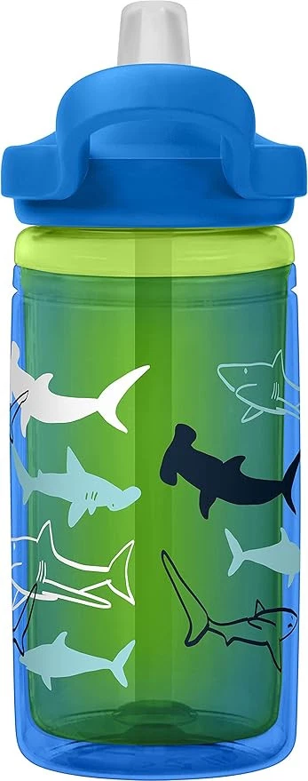 Camelbak Eddy+Kids insulated 14oz Scuba Sharks - Imagen 2 de 2