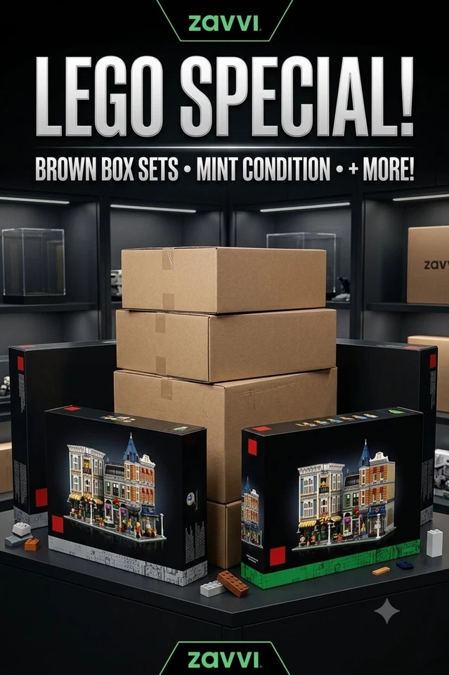 LEGO Special @ Zavvi! | Brown Box Sets, Mint Condition Sets + More!