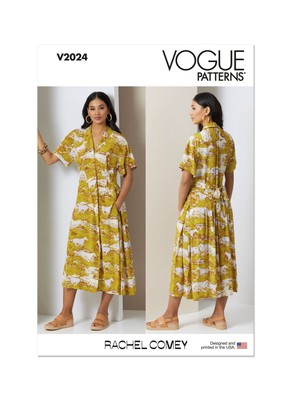 Vogue Misses Kleid von Rachel Comey Schnittmuster V2024