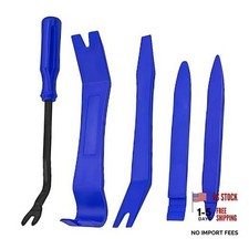 Blue Clip Fastener Remover Trim Removal Tool for Auto - 5 Pcs Car Pry Kit