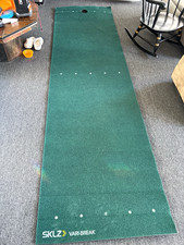 SKLZ Vari-Break Golf Putting Mat Portable Indoor Practice Trainer Green