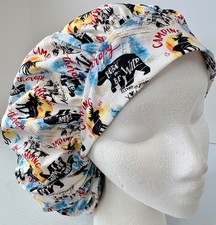 Born to be Wild Print Size Large Medical Bouffant Scrub Cap Surgery Hat