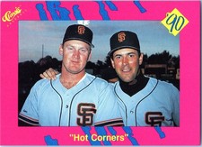 1990 CLASSIC UPDATE #T11 WILL CLARK MATT WILLIAMS SAN FRANCISCO GIANTS
