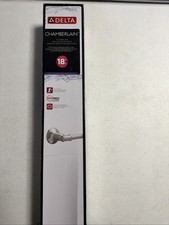Delta Chamberlain 18 in. Wall Mount Bathroom Towel Bar Brushed Nickel.New/open