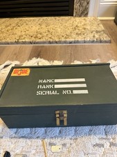 Product Image: Vintage Hasbro G.I. Joe Footlocker Field Storage Trunk Carry Case Empty 1960s