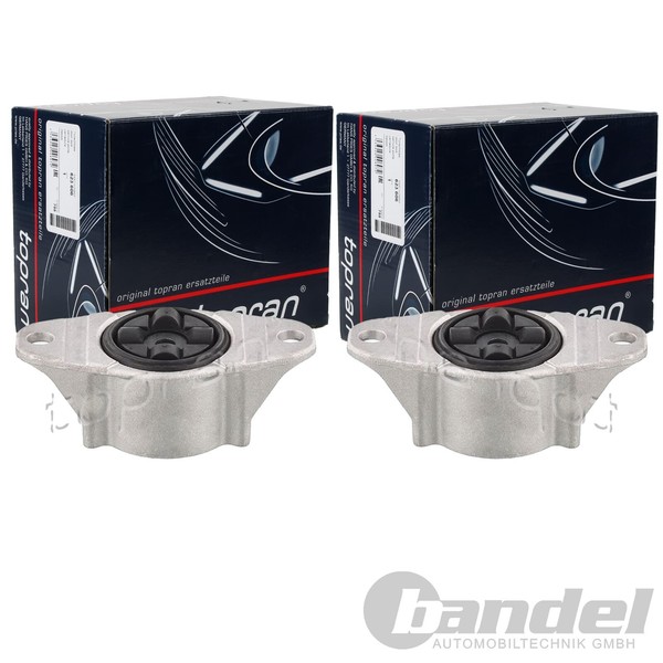 2X Topran Domlager Hinten Beidseitig Passend FÜR Ford C-MAX Focus Links+Rechts-image