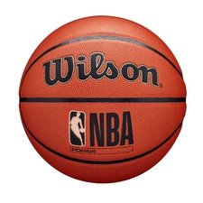 Wilson NBA Forge S6 Basketball - Brown: Size 6, Indoor Outdoor Use