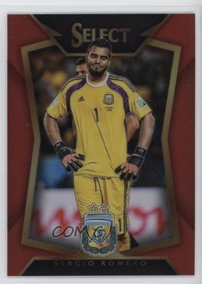 2015-16 Panini Select Red Prizm /199 Sergio Romero #66 Rookie RC 14md