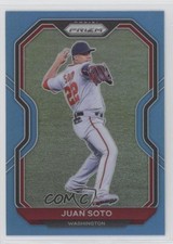 2021 Panini Prizm Tier III Carolina Blue Prizm Juan Soto #203 nd3