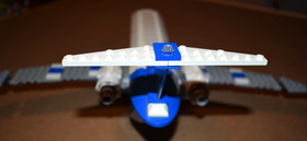 3181 LEGO CITY Passenger Plane 2 Minifigures Tow & Baggage Truck - 95% Complete