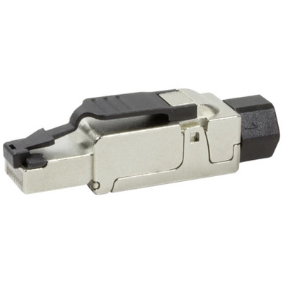 LogiLink MP0040 Feldkonfektionierbarer Stecker, Cat.6A, geschirmt, RJ45