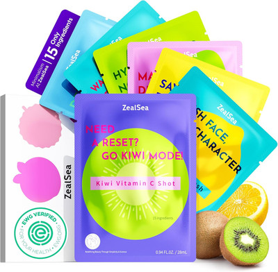 Clean Beauty Gesichtsmaske Skincare, Minimalismus 15 Inhaltsstoffe Sheet Mask, D