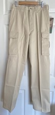 NWT Dickies Traditional Fit Khaki Beige Cargo Pants Men's Size 28/30 x 32 - NEW