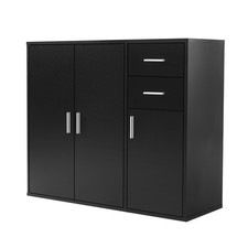 Sideboard Storage Cupboard Living Room Cabinet Unit with 3 Doors and 2 Drawers