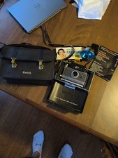 Vintage Polaroid Automatic 100 Land Camera Leather Case Accessories Guy Gift