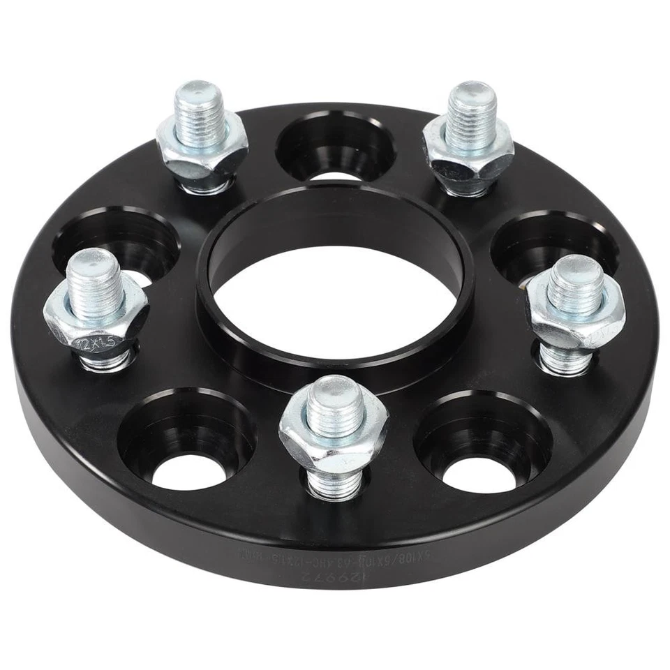 2x espaciadores de rueda centrados en el cubo 12x1,5 15 mm para Ford Fusion Escape 2013-2020 Foto 3 de 4