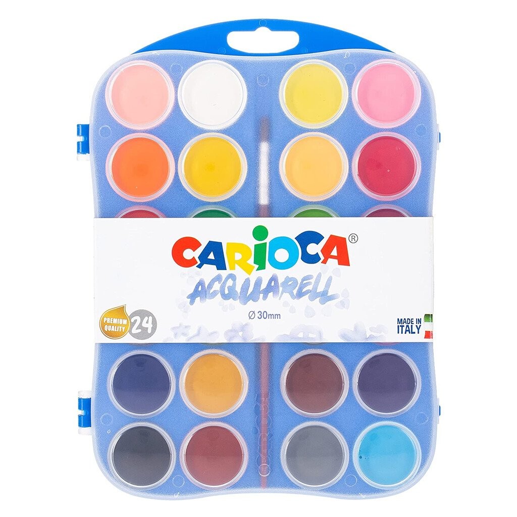 Carioca – Acquerelli 24 Colori Carioca