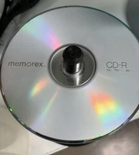 NEW Memorex CD-R 94x Blanks+PK, 52X / 700 MB / 80 Min. FAST SHIP, Open container