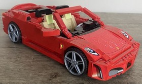 Lego 8143 Ferrari F430 Challenge 1:17 Racers Super Car 2007 Set no Box Read