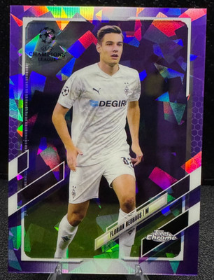 2020-21 Chrome Sapphire UEFA Champions League Purple #39 Florian Neuhaus 2/25