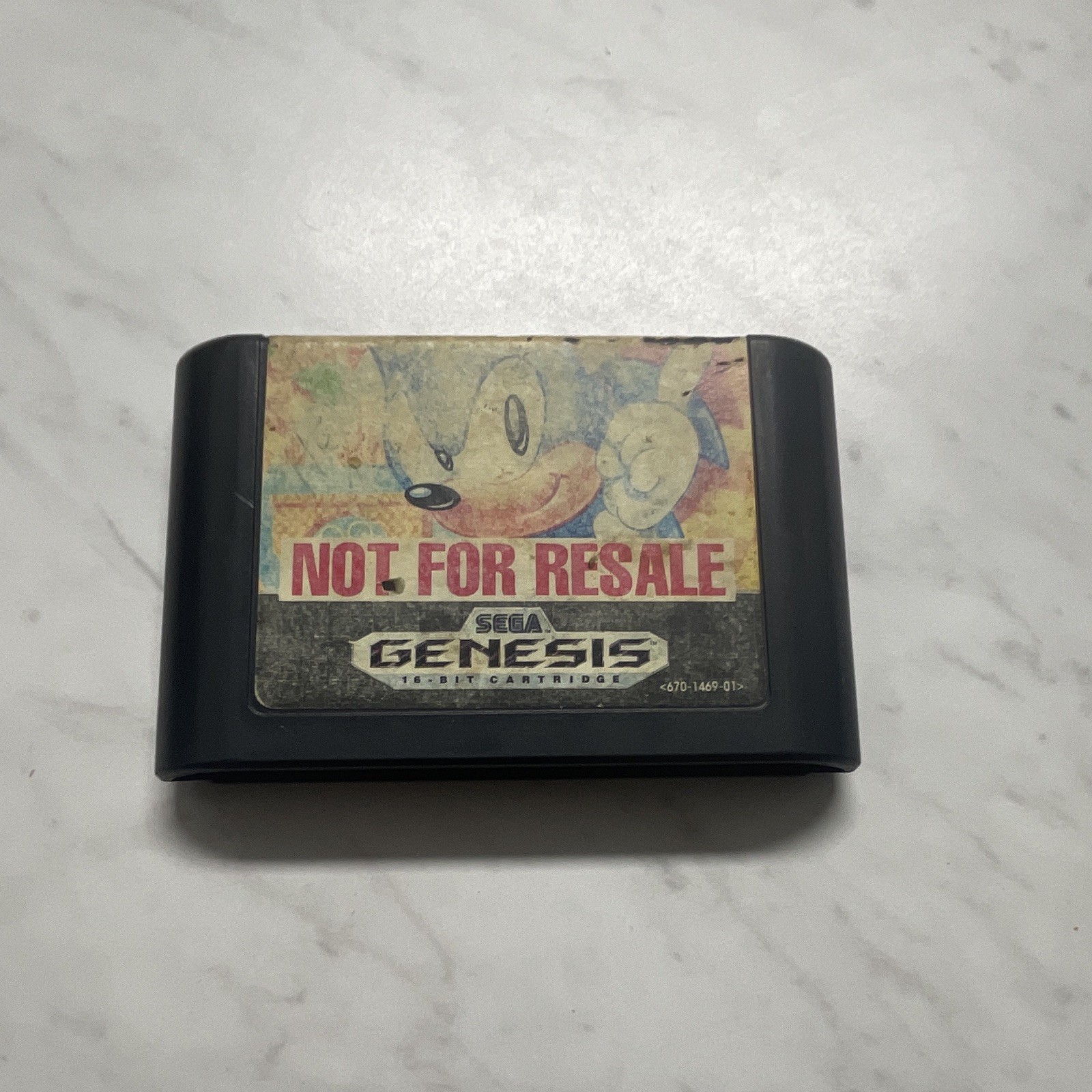 Sonic the Hedgehog Sega Genesis 1991 Tested Working