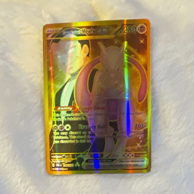 The Pokemon Company Mewtwo EX 164/162 XY BREAKthrough Full Art Holo UR Eng