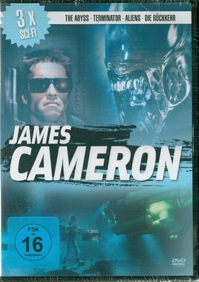James Cameron Box - 3 DVDs - The Abyss / Terminator / Aliens - Die Rückkehr