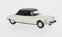 Brekina 14234 1:87 H0 Citroen Ds 19 Cabriolet Weiss Verdeck Schwarz 1963 Neu Ovp