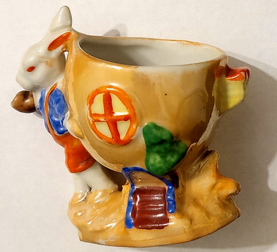 Vintage Pixie Elfe Eierbecher JAPAN - 50er Jahre