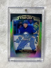 2024-25 Upper Deck Stature - #8 Tage Thompson Auto Green /199