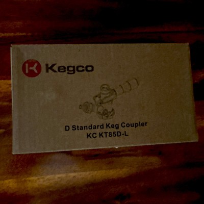 NEW Kegco D Standard Keg Coupler for Sanke Style Beer Keg KC KT85-DL