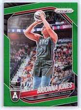 2025 Panini Prizm WNBA #107 Brionna Jones Green Prizms