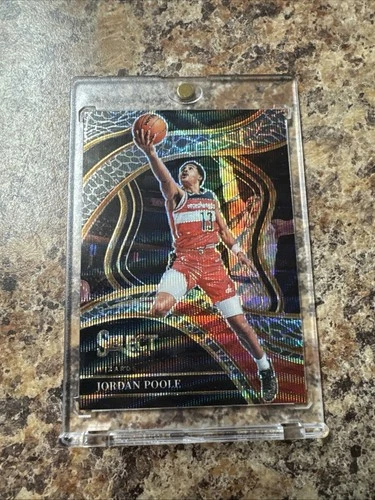2023-24 Panini Select - Courtside Jordan Poole #218 Elephant Prizm