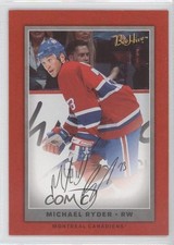 2006-07 Upper Deck Bee Hive Red Facsimile Signature Michael Ryder #49 0a1