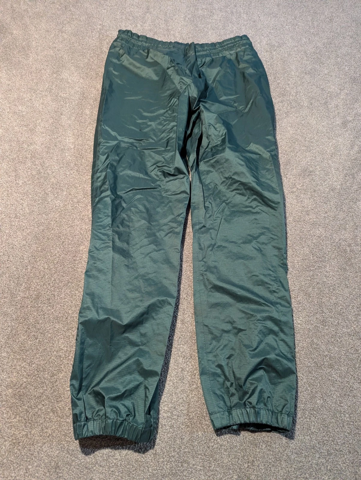 Vintage Orvis Pants Mens Large Green Ripstop Goretex Rain Hiking Outdoor