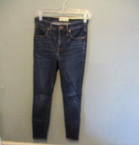 MADEWELL MID RISE SKINNY JEANS STYLE F8990, SIZE 25 stretch