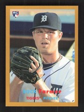 2015 Topps Archives #17 Gold Buck Farmer #/50 SN,RC Detroit Tigers Rookie