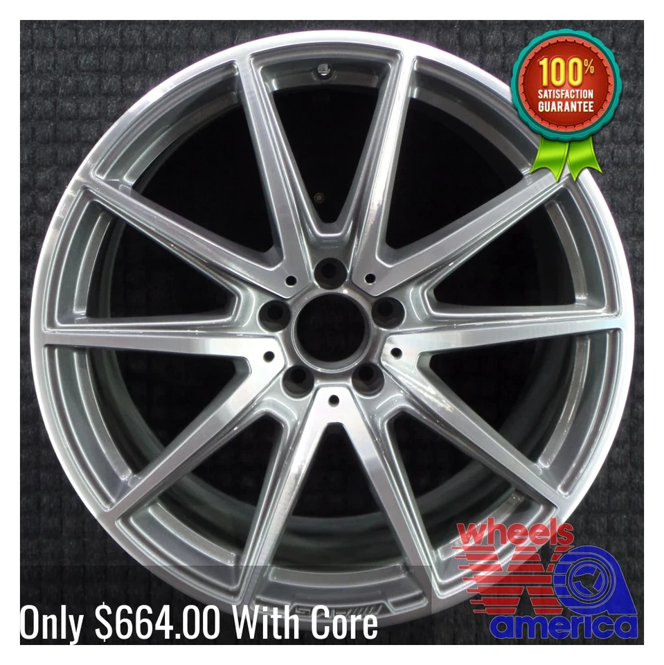 Llanta trasera Mercedes-Benz AMG GT S GLE53 20 2016 2017 19040106007X21 OE 85478 Foto 2 de 4