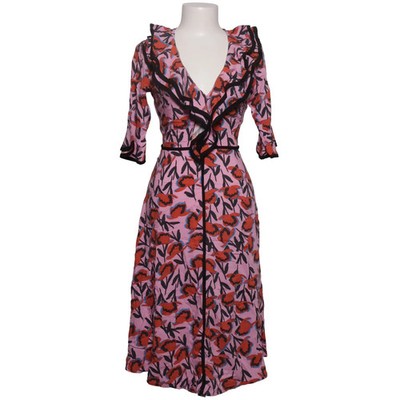 Lost Ink, Wickelkleid, Größe: 36, Pink/Mehrfarbig, Viskose, Blumen, Damen #qx6