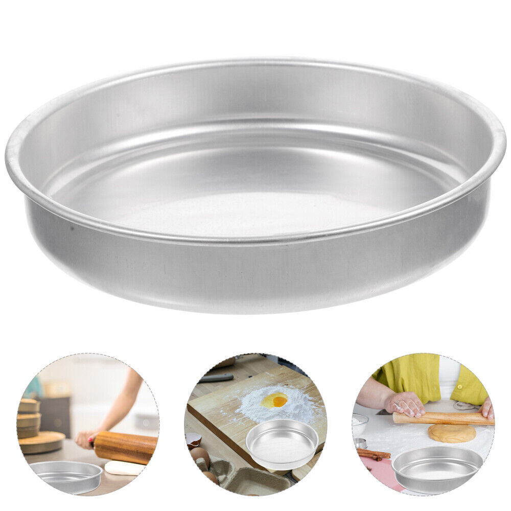 Round metal tray Aluminum alloy cake baking tray