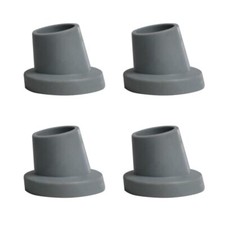 4 Pack Feet for Shower Chair Bath Seat 1-1/8" Slope Rubber Tips Tub Transfer ...