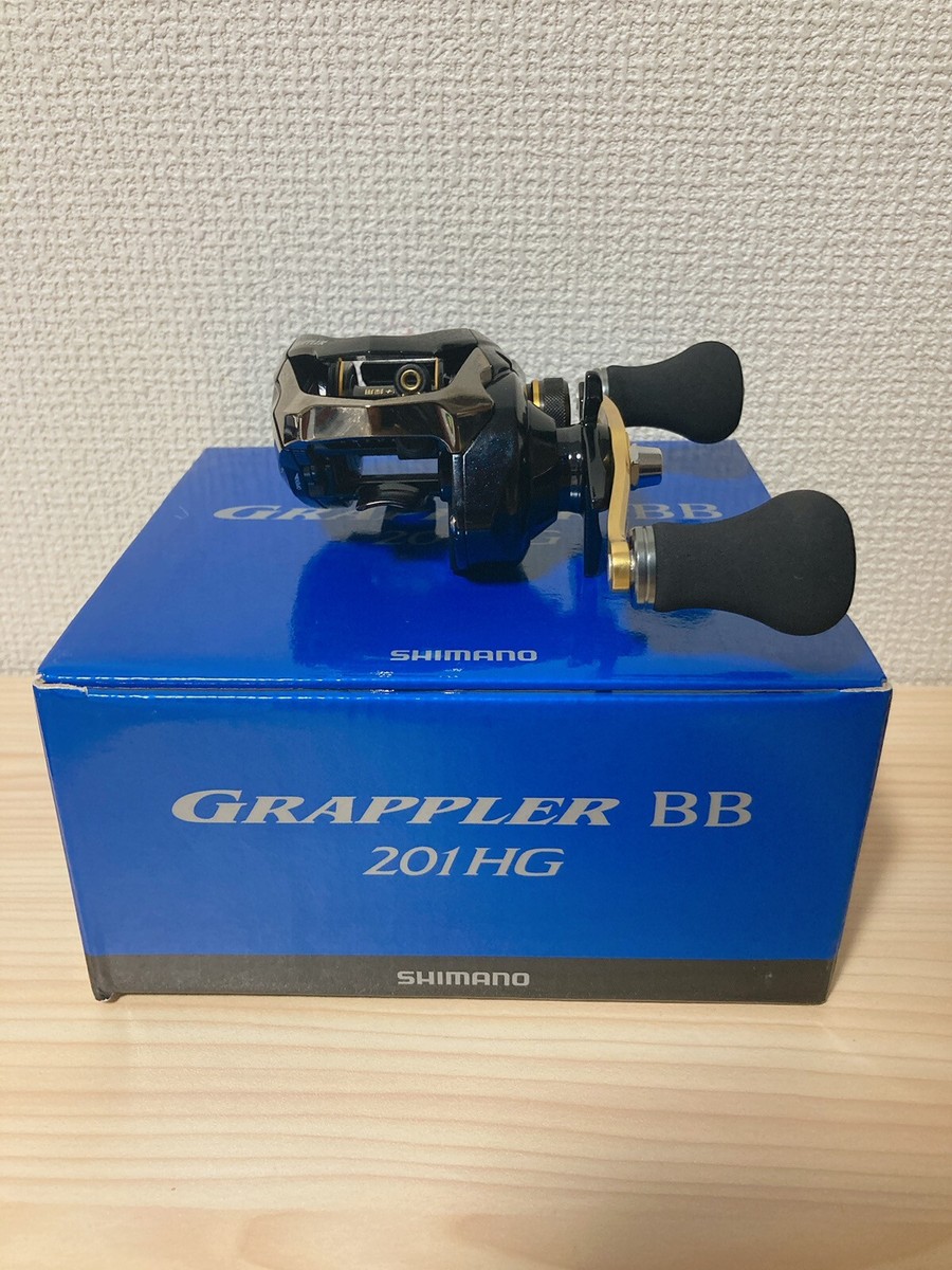 Baitcasting Reel 16 Grappler BB 201HG Left 7.2:1 Fishing Reel IN