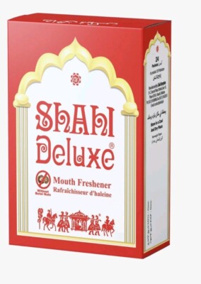 Shahi Deluxe Mouth Freshner Export Quality Big Box 48 PCS ( 12 BOXES) 
