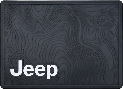 Jeep Heavy Duty Rear Cargo Mat Floor Liner Plasticolor 001806R01