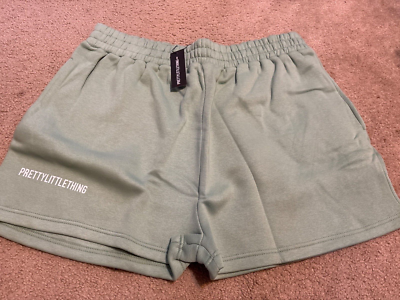 Pretty Little Thing Women's Size 20 Sage Green Fleece Pocketed