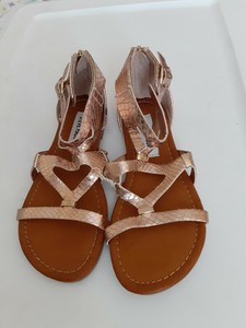 madden girl rose gold heels