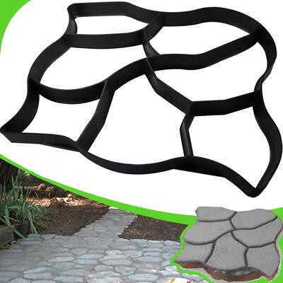 Oversized Walk Maker Mold Reusable Concrete Stepping Stone Paver DIY Tool