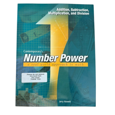 #ad #ad Contemporary#x27;s Number Power: Addition Subtraction Multiplicatio $4.63